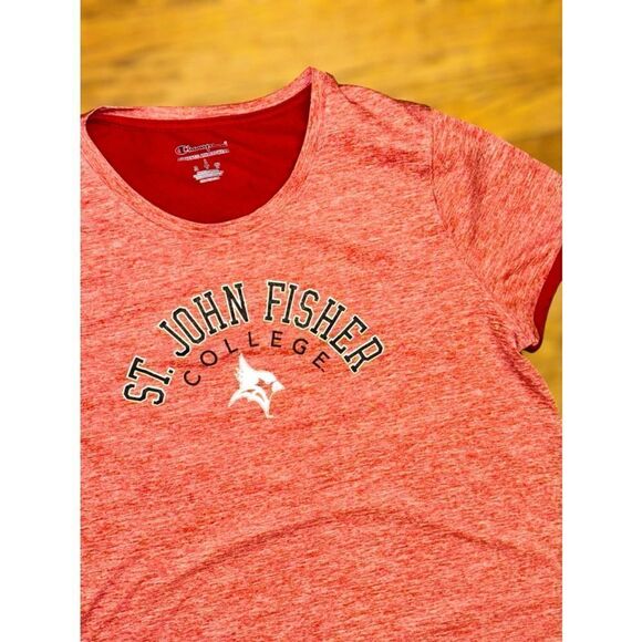 Champion Authentic Athleticwear Women’s Large St. John Fisher Dri Fit Shirt - Picture 2 of 6
